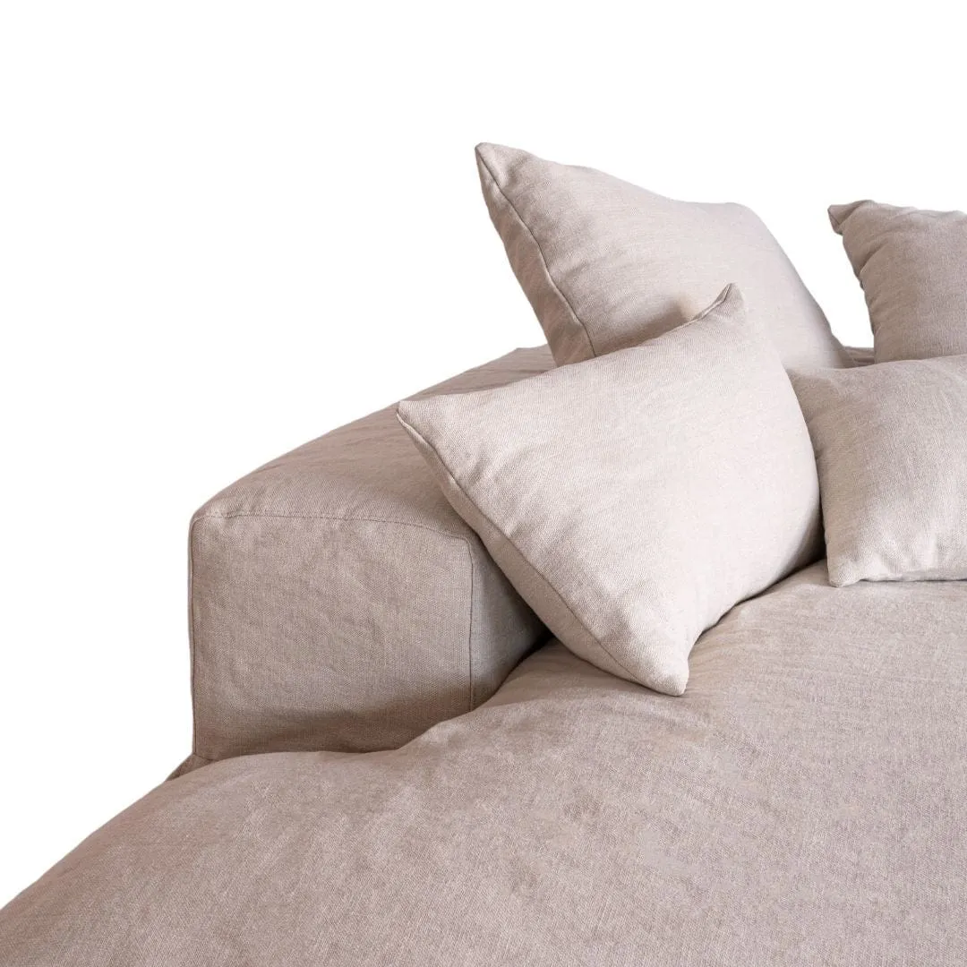 Ibiza Linen Sofa | XL 330cm Zoco Home