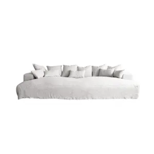 Ibiza Linen Sofa | XL 330cm Zoco Home