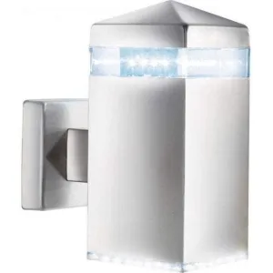 India Stainless Steel Square LED Outdoor Wall Light