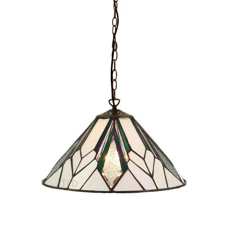 Interiors 1900 Astoria Small Tiffany Ceiling Light - 30cm