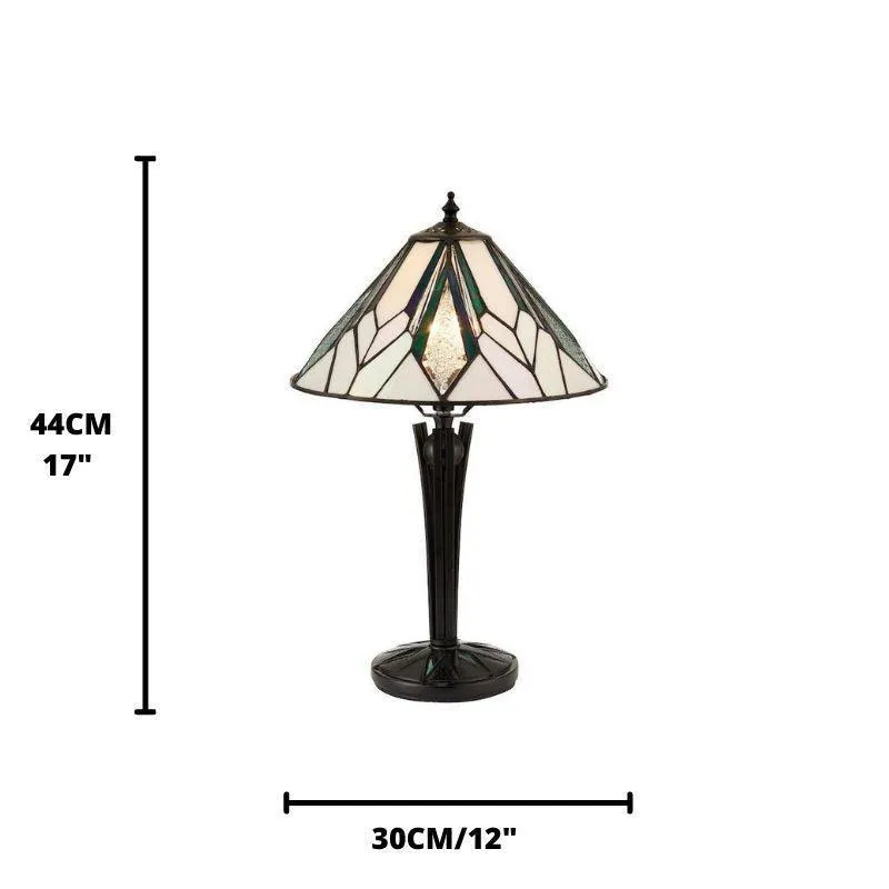 Interiors 1900 Astoria Small Tiffany Lamp