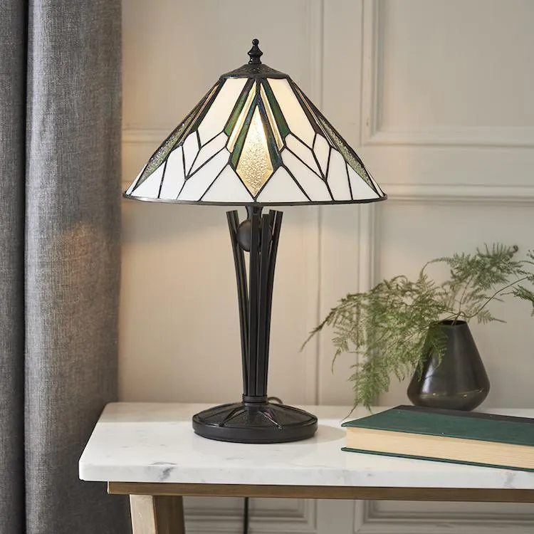 Interiors 1900 Astoria Small Tiffany Lamp