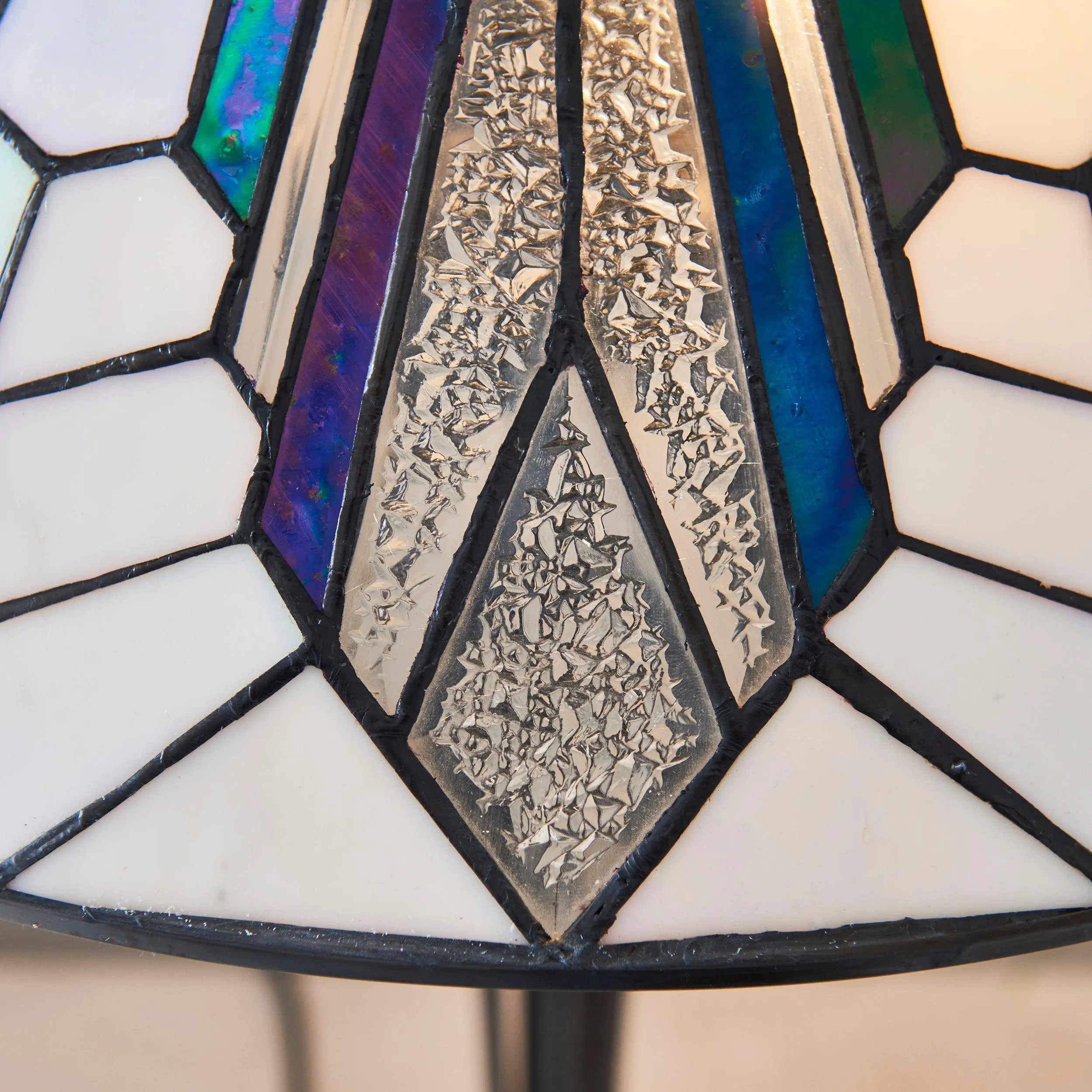 Interiors 1900 Astoria Tiffany Medium Table Lamp