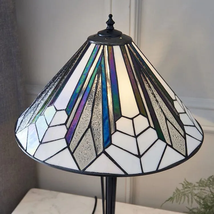 Interiors 1900 Astoria Tiffany Medium Table Lamp