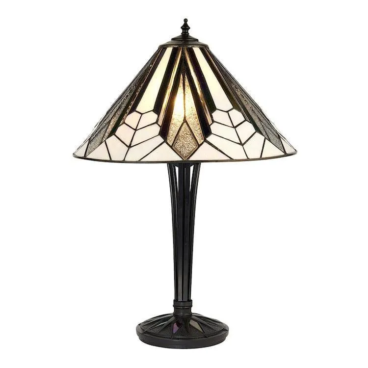Interiors 1900 Astoria Tiffany Medium Table Lamp