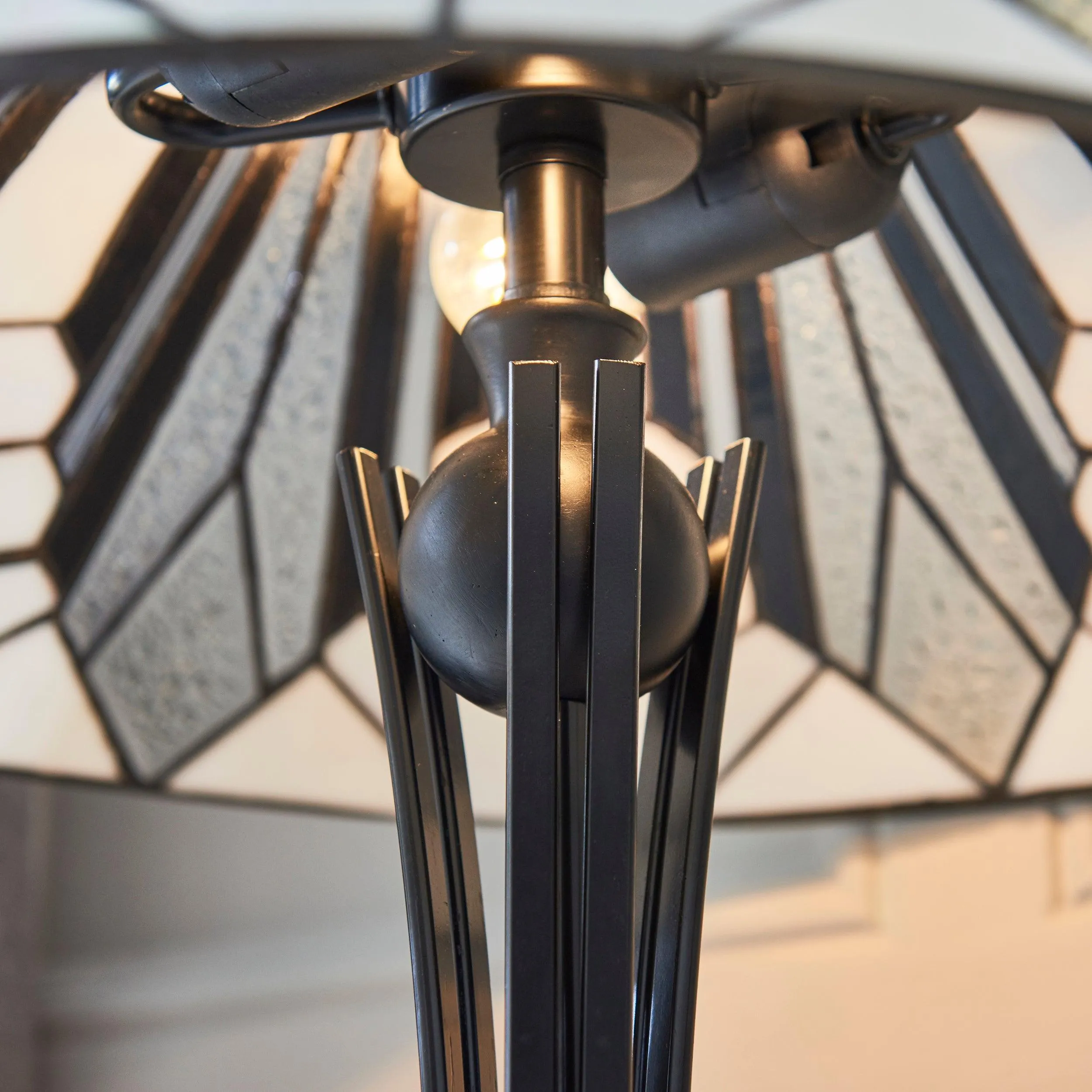 Interiors 1900 Astoria Tiffany Medium Table Lamp
