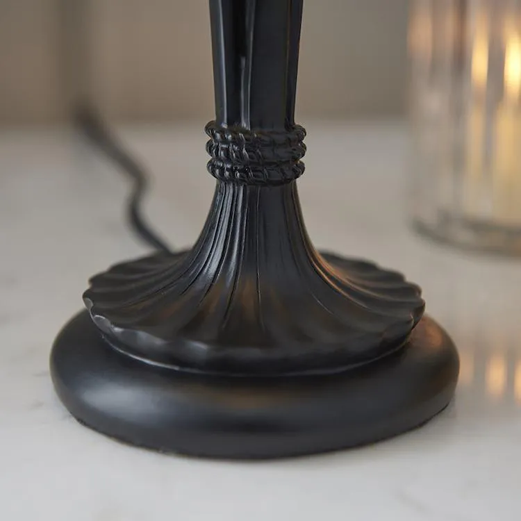 Interiors 1900 Bernwood Small Tiffany Bedside Table Lamp