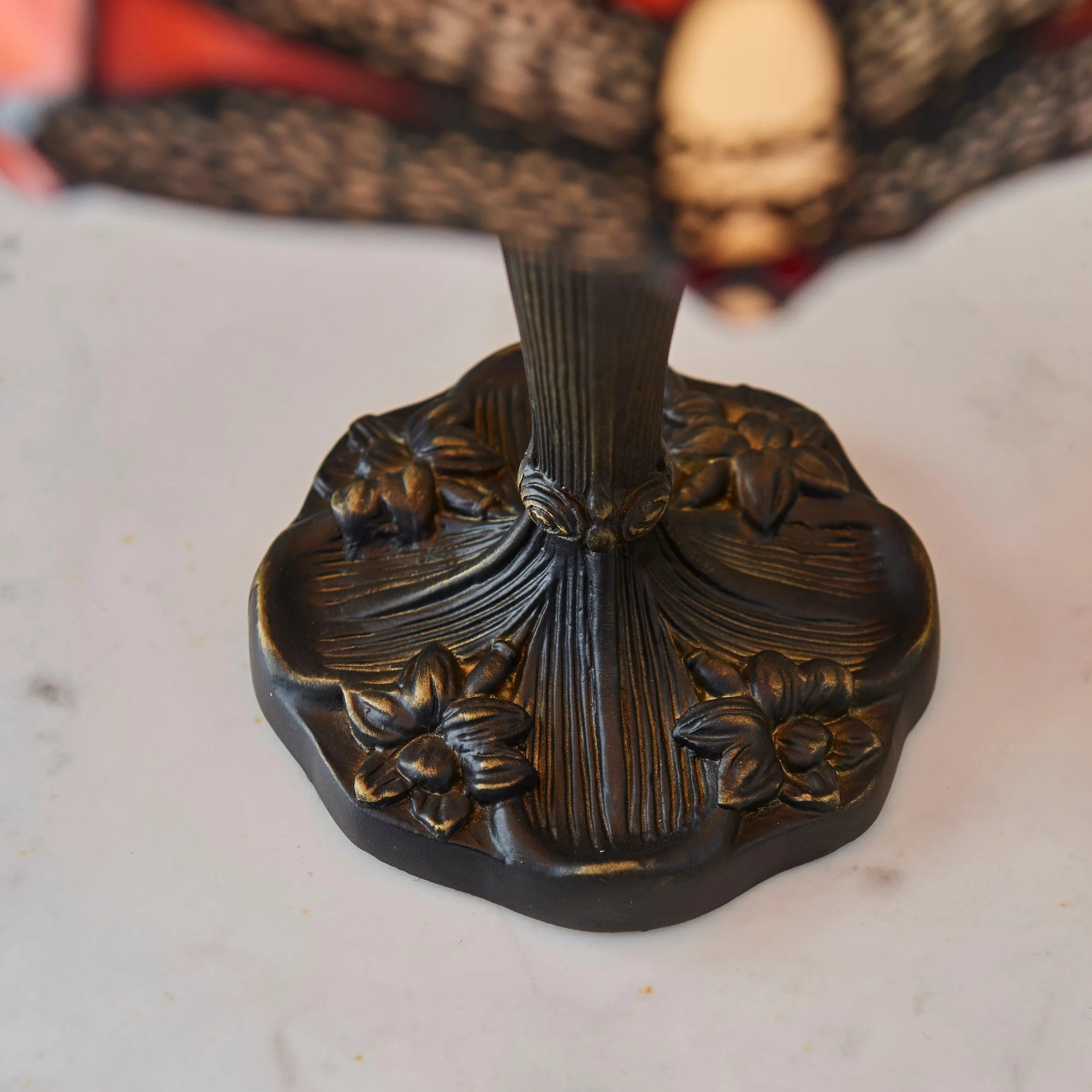 Interiors 1900 Flame Dragonfly Intermediate Tiffany Lamp