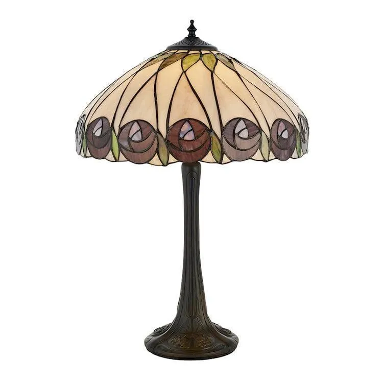 Interiors 1900 Hutchinson Tiffany Table Lamp