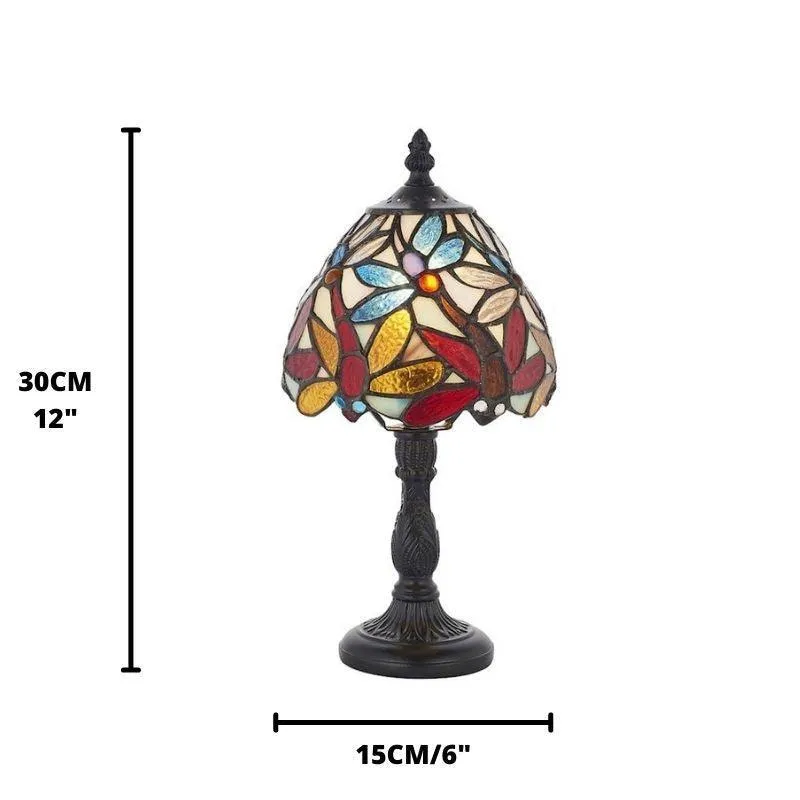 Interiors 1900 Lorette Tiffany Bedside Lamp