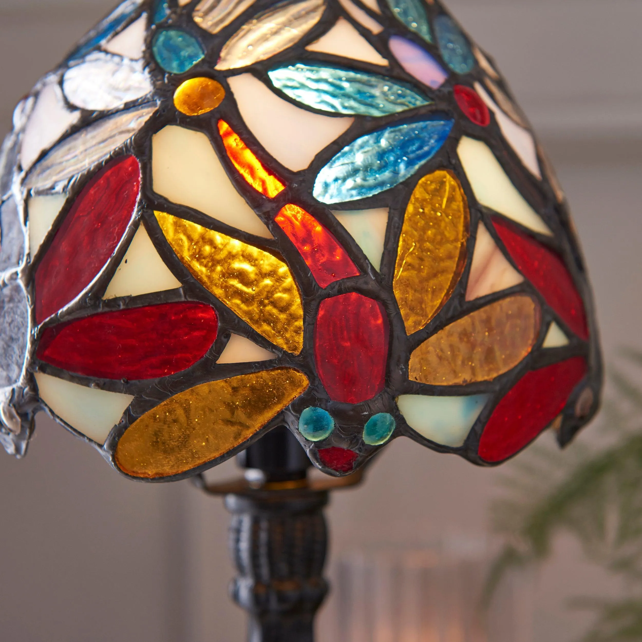 Interiors 1900 Lorette Tiffany Bedside Lamp