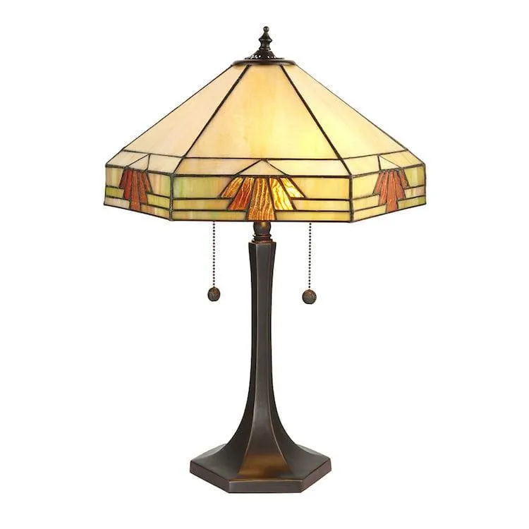 Interiors 1900 Nevada Tiffany Table Lamp