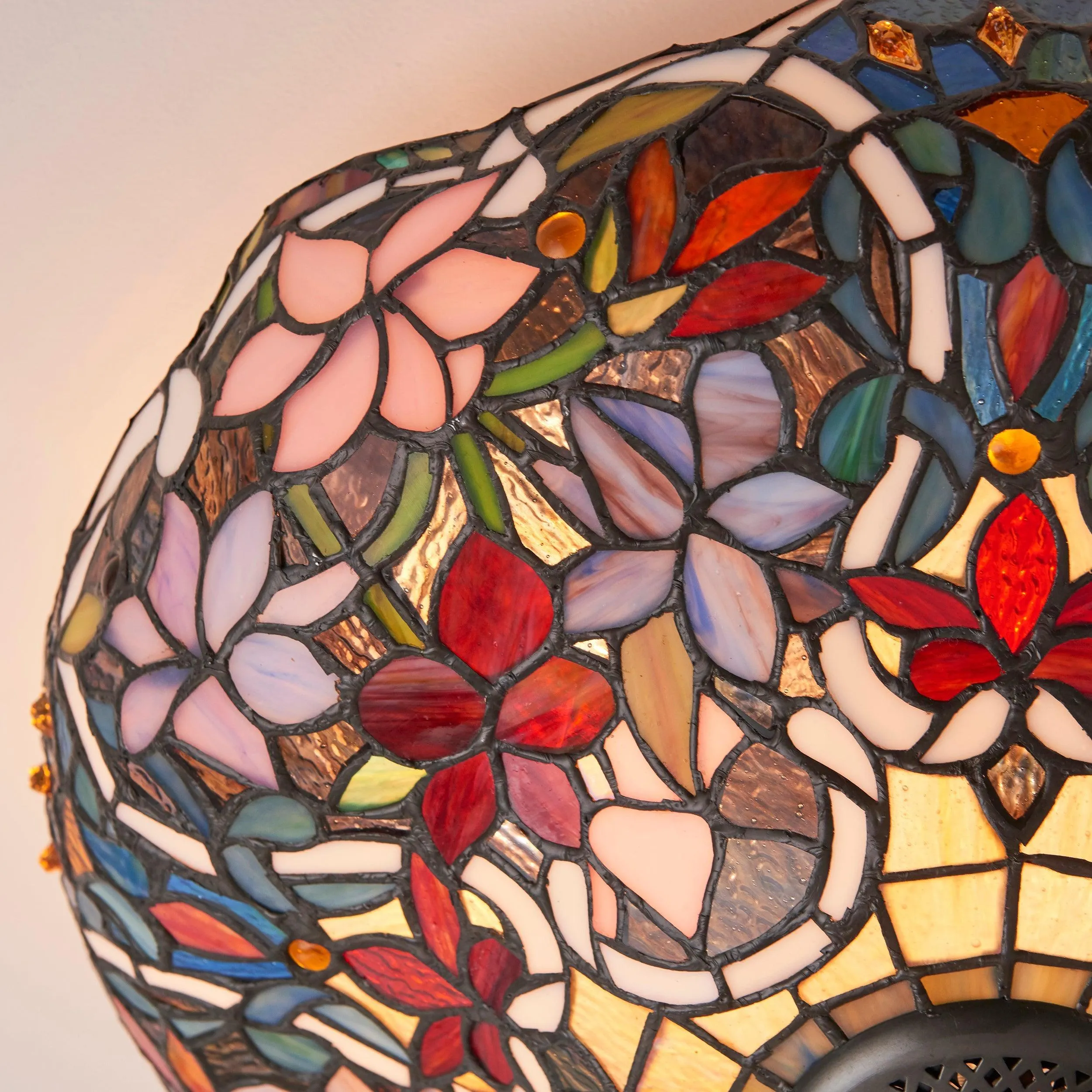 Interiors 1900 Sullivan Flush Tiffany Ceiling Light