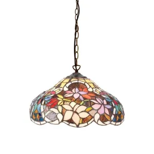 Interiors 1900 Sullivan Small Tiffany Ceiling Light