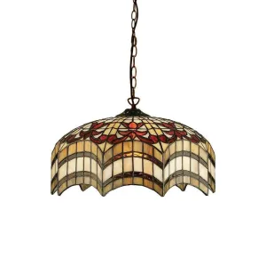 Interiors 1900 Vesta Small Tiffany Ceiling Light