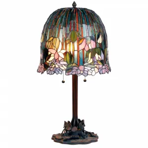 Iris Tiffany Table Lamp - Tiffany Lighting Direct