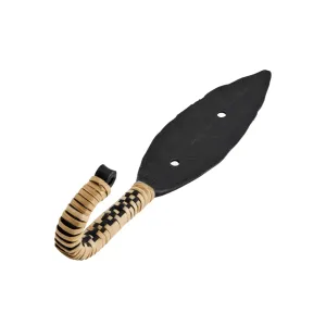 Iron Leaf Hook | Black Zoco Home