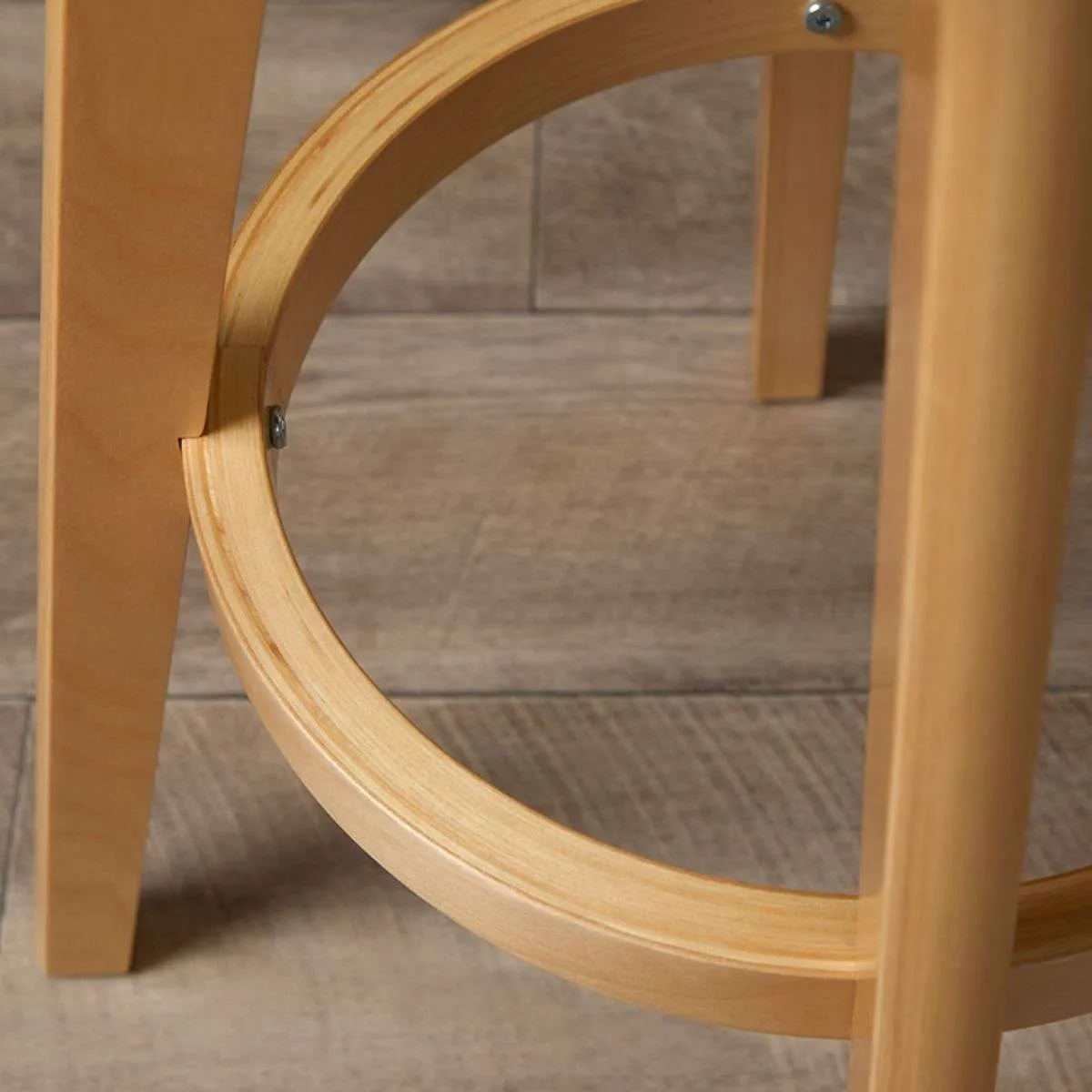 Jamie Bar Stool - Set of 2 - Cream Boucle Mocka