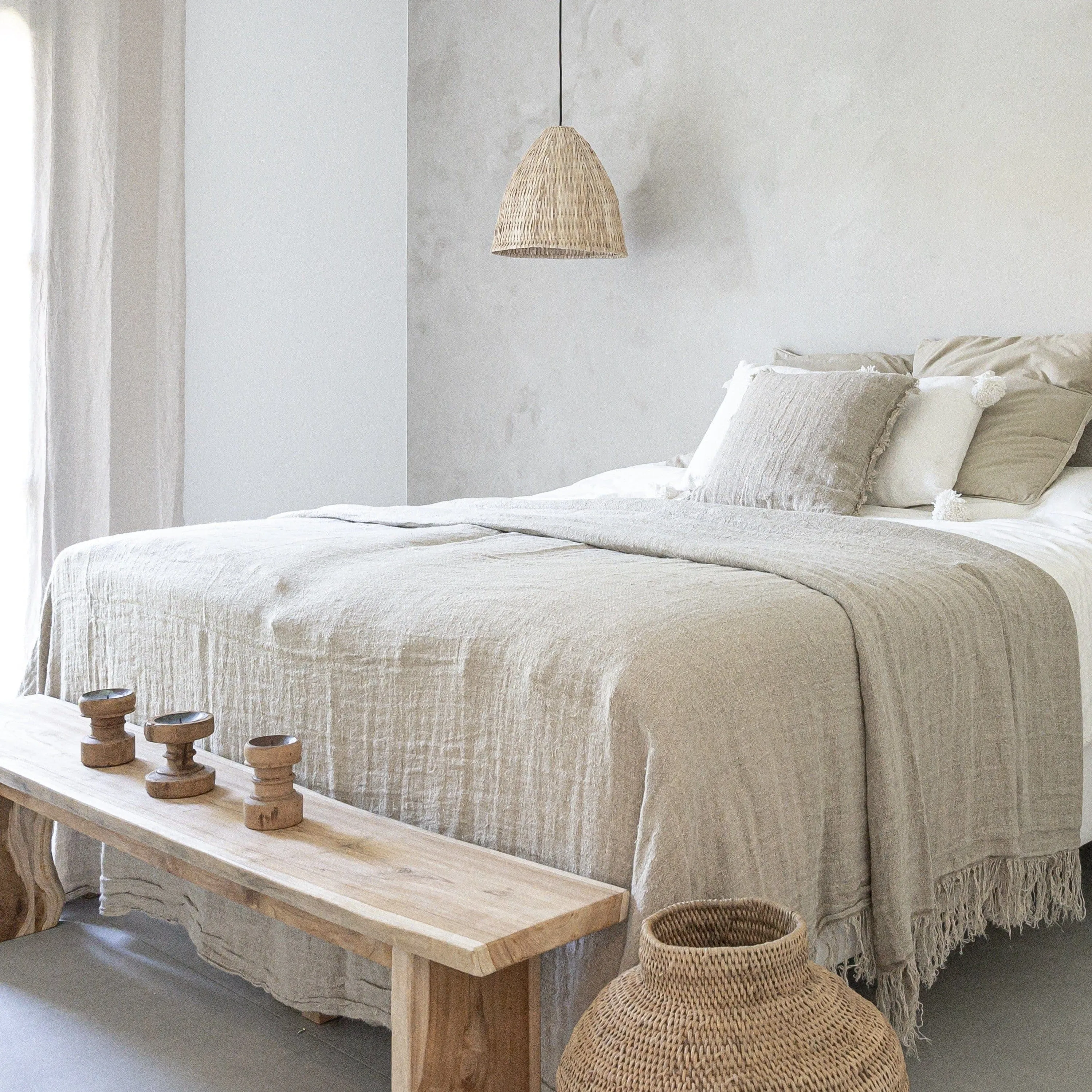 Jati Natural Bench | 180cm Zoco Home