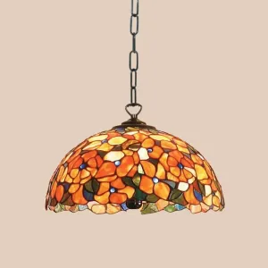 Josette Medium Tiffany Ceiling Light, 1 bulb fitting