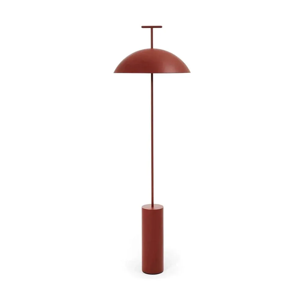 Kartell Green A Floor Lamp, Brick Red