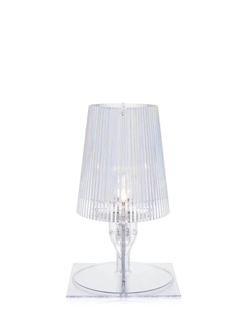 Kartell Take Table Lamp, Crystal