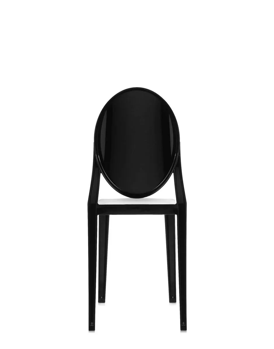 Kartell Victoria Ghost Chair, Black