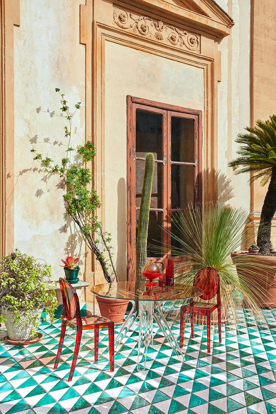 Kartell Victoria Ghost Chair, Dust