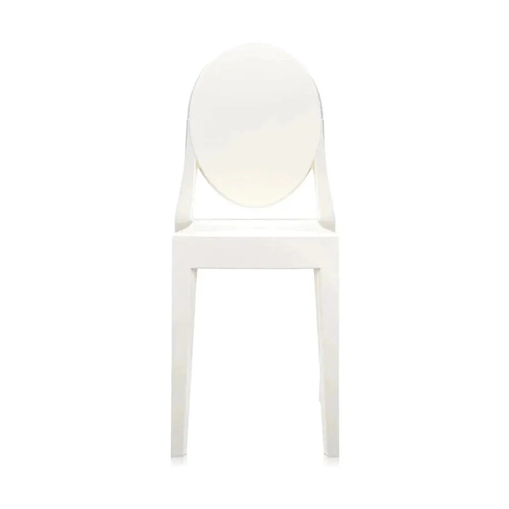 Kartell Victoria Ghost Chair, White