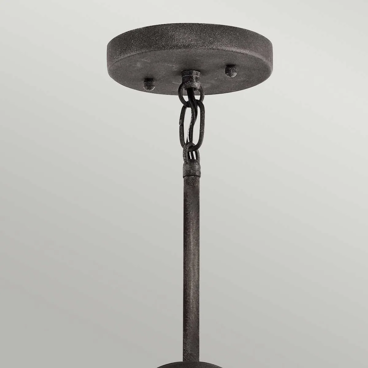 Kichler Ashland Bay 5 Light Zinc Outdoor Pendant