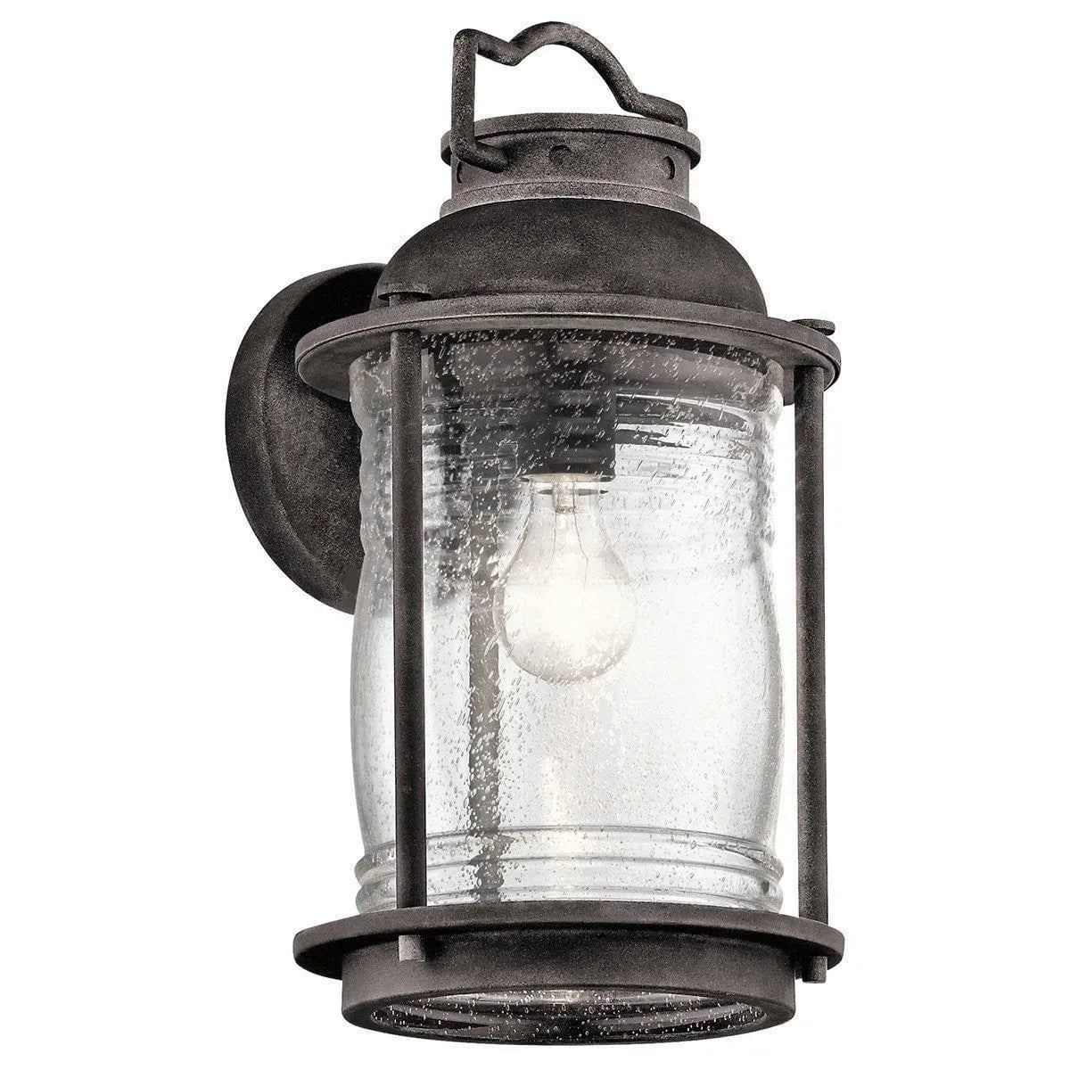 Kichler Ashland Bay Large Outdoor Wall Light - Weathered Zinc