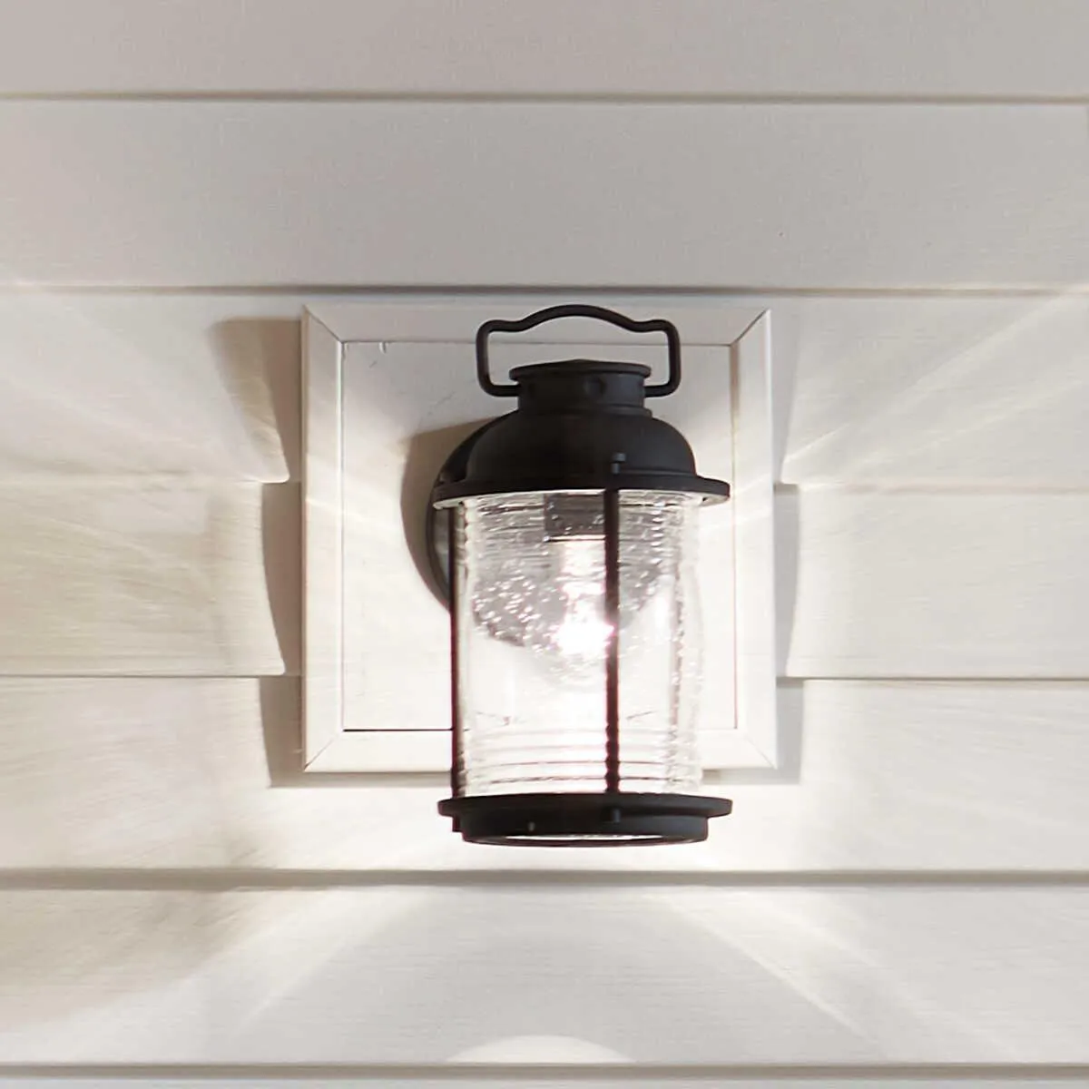 Kichler Ashland Bay Small Outdoor Wall Light - Weathered Zinc