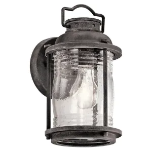 Kichler Ashland Bay Small Outdoor Wall Light - Weathered Zinc