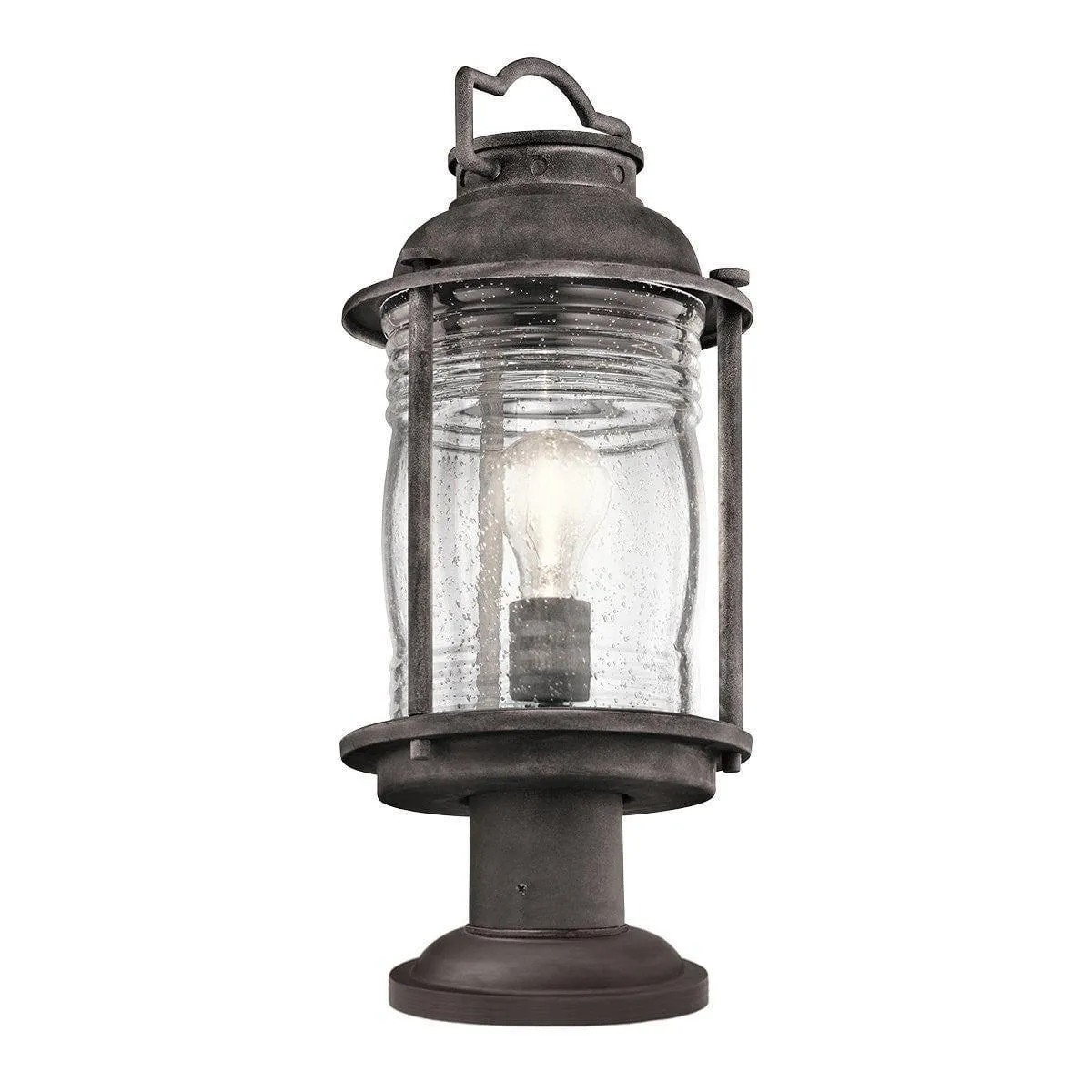 Kichler Ashland Zinc Outdoor Pedestal Light