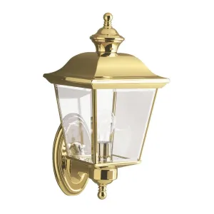 Kichler Bay Shore Medium Gold Outdoor Wall Light