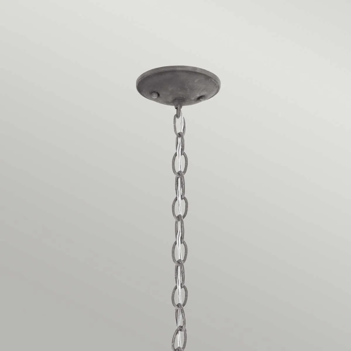 Kichler Bridge Point Small Outdoor Pendant - Weathered Zinc
