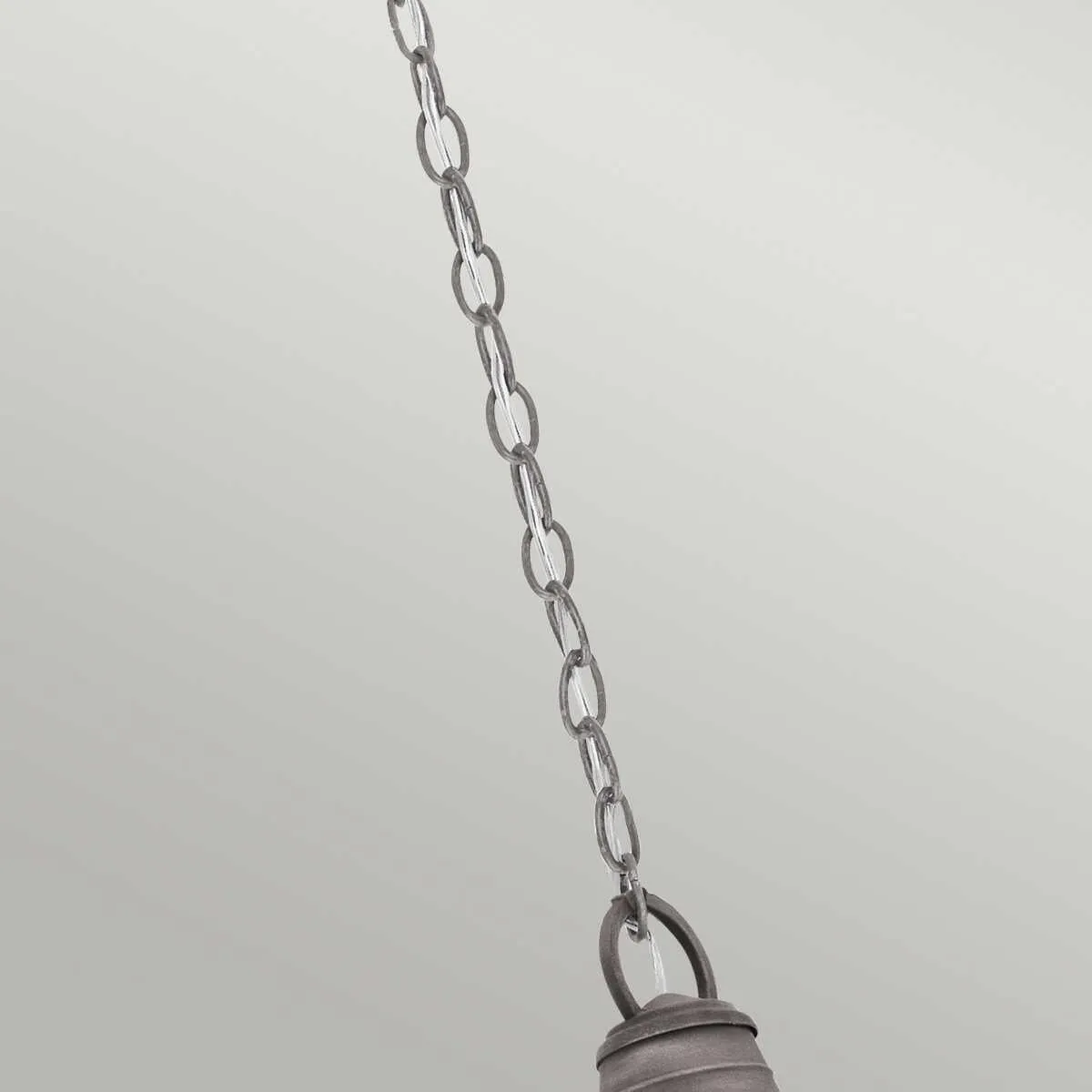 Kichler Bridge Point Small Outdoor Pendant - Weathered Zinc