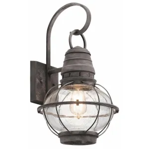 Kichler Bridge Point Zinc Large Outdoor Wall Light