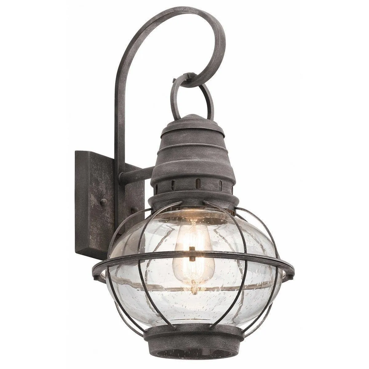 Kichler Bridge Point Zinc Large Outdoor Wall Light