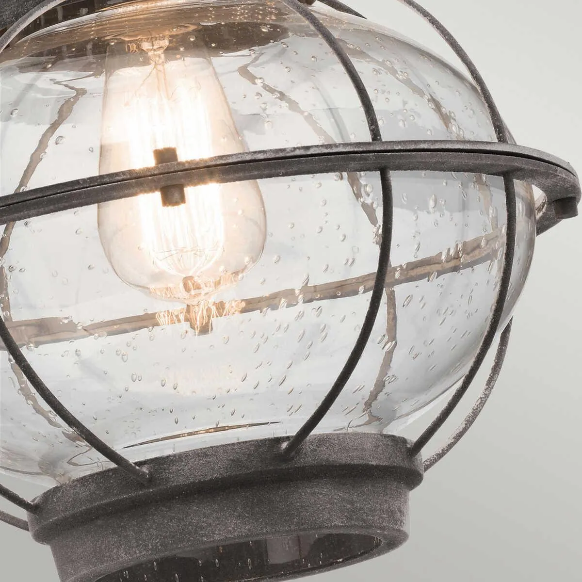 Kichler Bridge Point Zinc Large Outdoor Wall Light