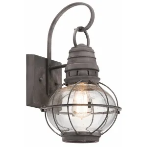 Kichler Bridge Point Zinc Medium Outdoor Wall Light