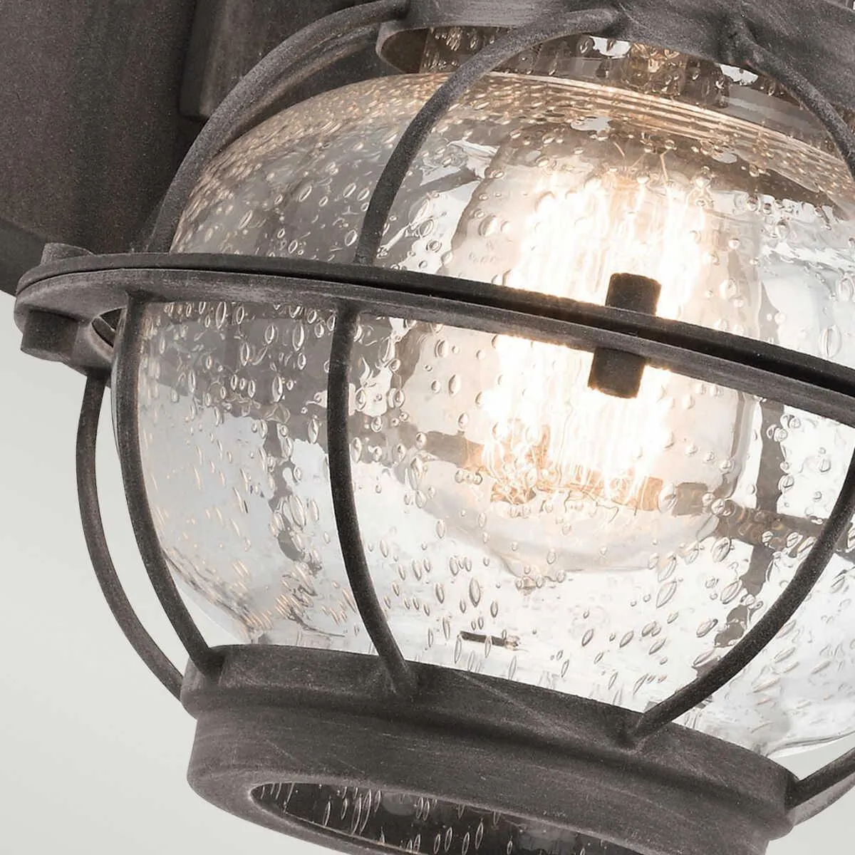 Kichler Bridge Point Zinc Small Outdoor Wall Light