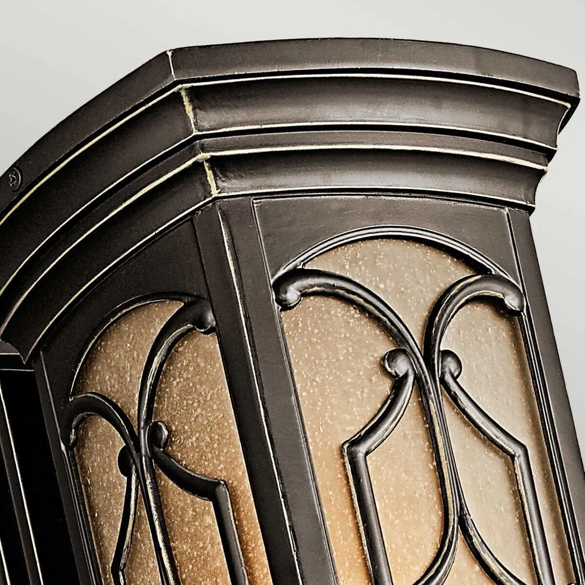 Kichler Franceasi Olde Bronze Medium Outdoor Wall Light
