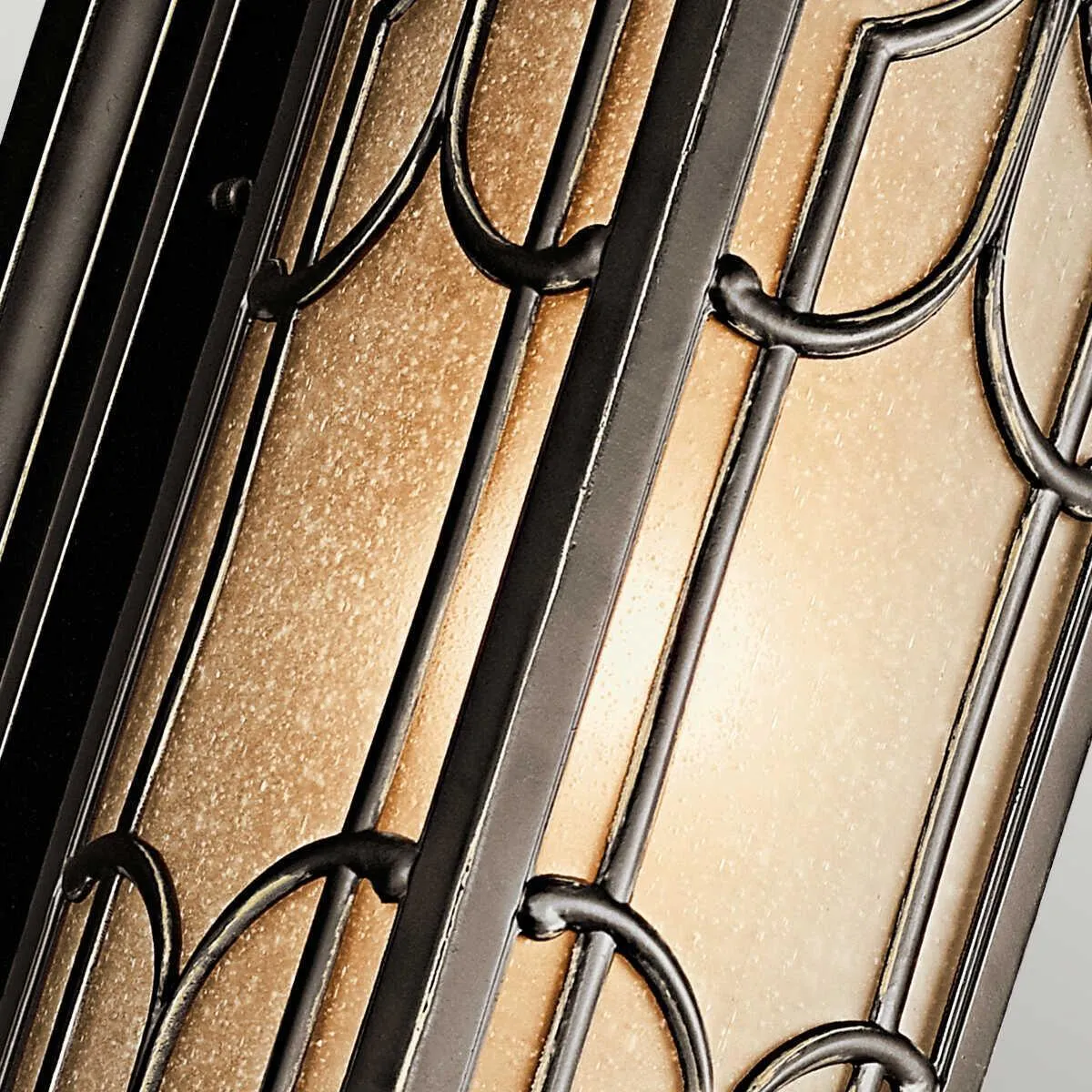 Kichler Franceasi Olde Bronze Medium Outdoor Wall Light