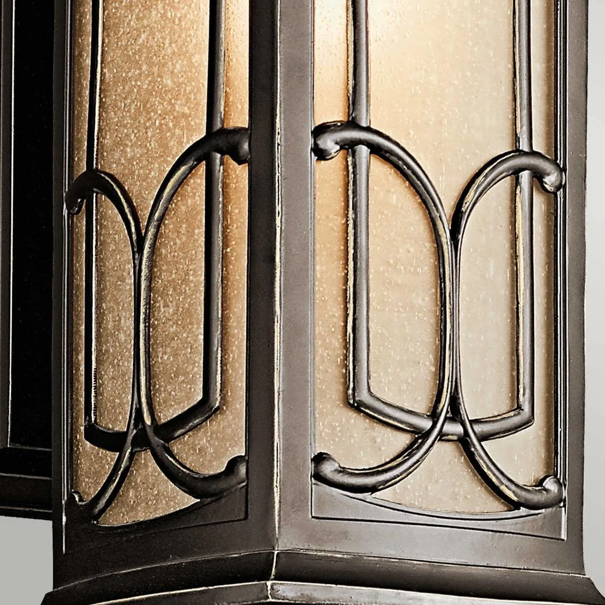 Kichler Franceasi Olde Bronze Medium Outdoor Wall Light