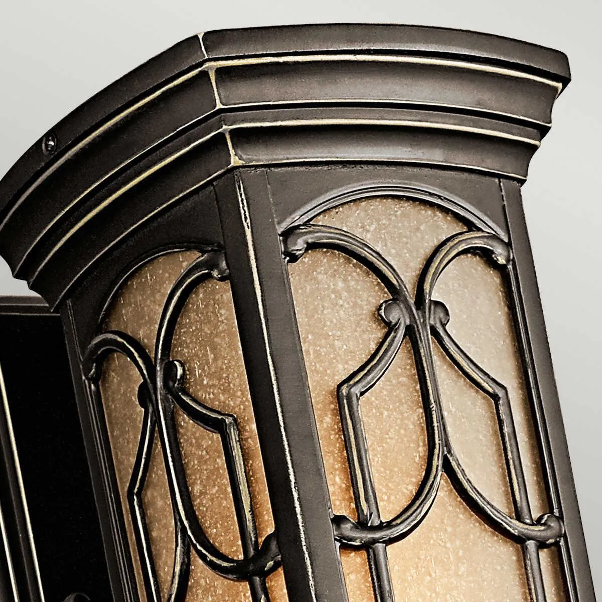 Kichler Franceasi Olde Bronze Small Outdoor Wall Light