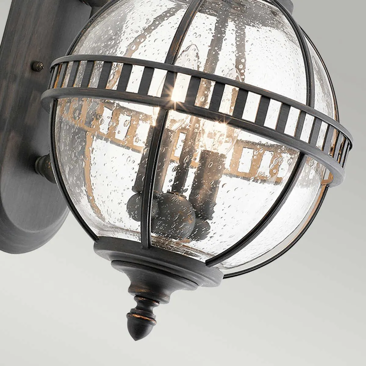 Kichler Halleron Outdoor 2 Light Wall Light
