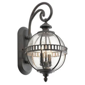 Kichler Halleron Outdoor 2 Light Wall Light