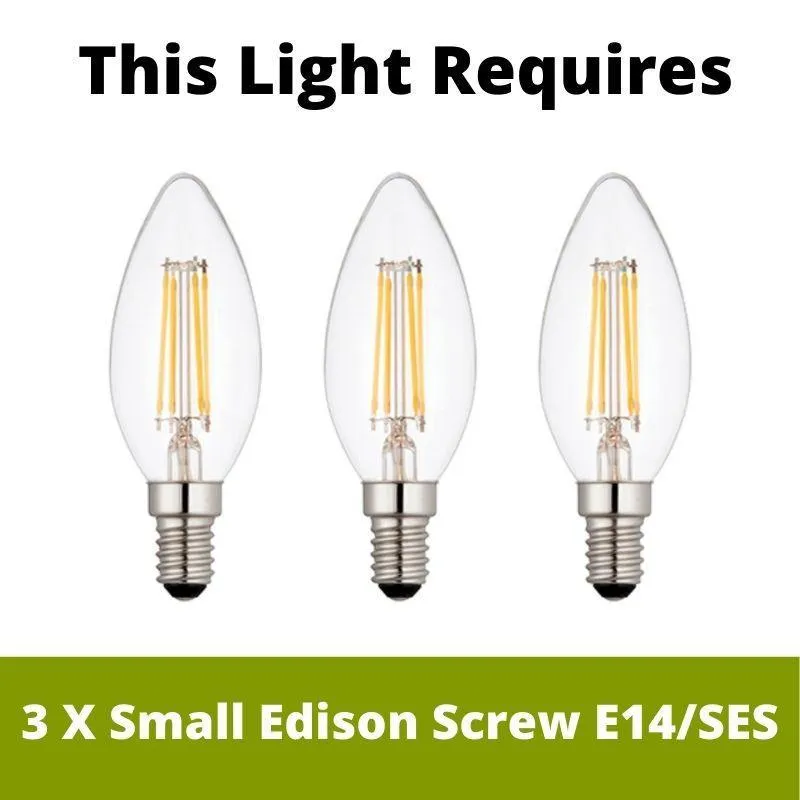 Kichler Halleron Outdoor 3 Light Wall Light