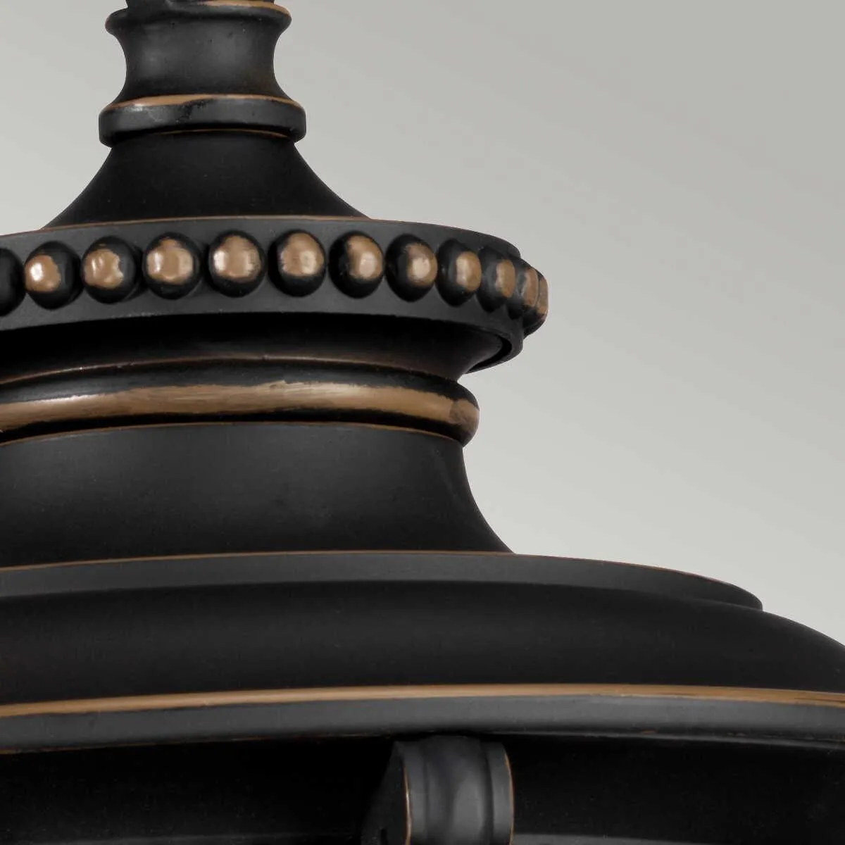 Kichler Luverne Rubbed Bronze Outdoor Pendant Light